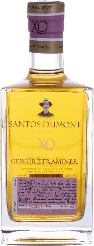 71,95 € Spedizione Gratuita | Rum Santos Dumont Superior XO Gewürztraminer Brasile Gewürztraminer Bottiglia 70 cl