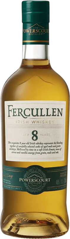 62,95 € Envio grátis | Whisky Blended Fercullen Premium Irlanda 8 Anos Garrafa 70 cl