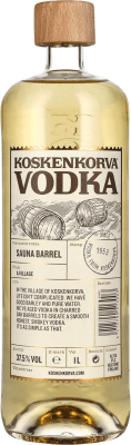 27,95 € Free Shipping | Vodka Koskenkorva Sauna Barrel Flavoured Finland Bottle 1 L