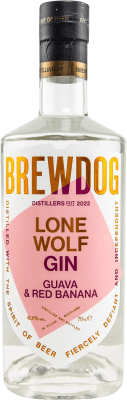 16,95 € Kostenloser Versand | Genever Gin BrewDog LoneWolf Red — Edition Rot Großbritannien 70 cl Banana — Banane, Guava — Guave