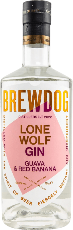 16,95 € Бесплатная доставка | Джин BrewDog LoneWolf Guava & Red Banana Gin Объединенное Королевство бутылка 70 cl