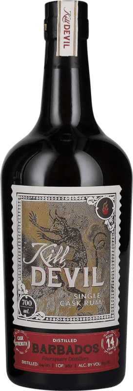 235,95 € Envío gratis | Ron Foursquare Kill Devil Barbados Single Cask Barbados 14 Años Botella 70 cl