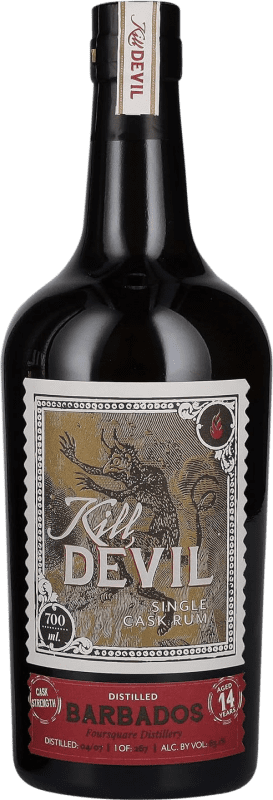 172,95 € Free Shipping | Rum Foursquare Kill Devil Barbados Single Cask Barbados 14 Years 70 cl