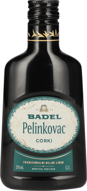 43,95 € 送料無料 | 6個入りボックス リキュール Badel 1862 Pelinkovac Gorki ドイツ 小瓶 20 cl