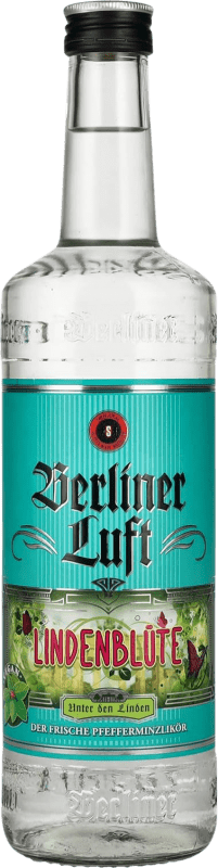 17,95 € Envio grátis | Licores Berliner Luft Lindenblüte der Frische Pfefferminzlikör Alemanha Garrafa 70 cl