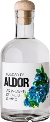 15,95 € Envio grátis | Aguardente Orujo Heredad de Aldor. Blanco Castela e Leão Espanha Garrafa Medium 50 cl