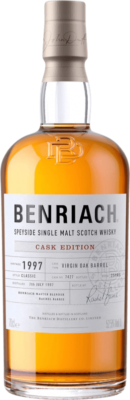 526,95 € Envoi gratuit | Whisky Single Malt The Benriach Colección Cask — Fût, Édition Limitée Royaume-Uni 25 Ans Bouteille 70 cl