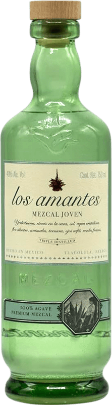 112,95 € 送料無料 | Mezcal Los Amantes Artesanal 若い メキシコ ボトル 70 cl