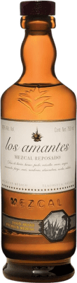 129,95 € Envio grátis | Mezcal Los Amantes Artesanal Reposado México Garrafa 70 cl