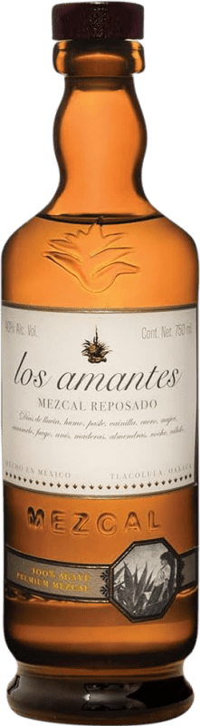 129,95 € 送料無料 | Mezcal Los Amantes Artesanal Reposado メキシコ ボトル 70 cl