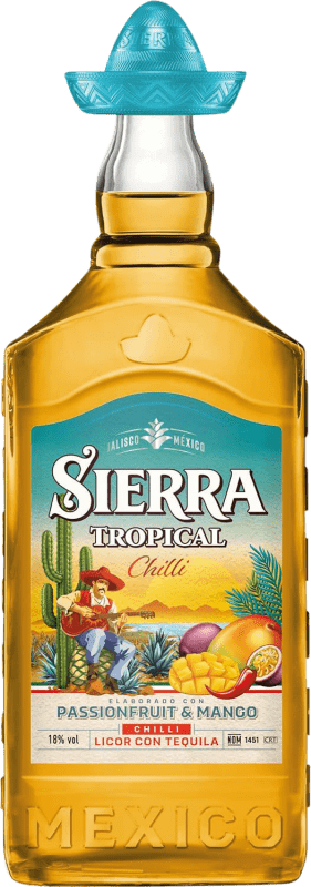 24,95 € Spedizione Gratuita | Tequila Sierra Tropical Chili Jalisco Messico Bottiglia 75 cl