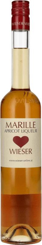 38,95 € Envío gratis | Licores Wieser Austria Botella Medium 50 cl Marille — Albaricoque