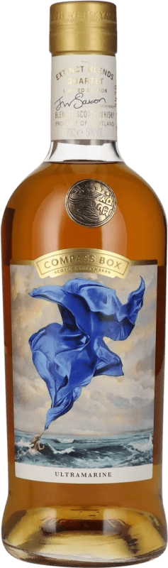 733,95 € Envío gratis | Whisky Blended Compass Box Ultramarine Extinct Blends Quartet Reino Unido Botella 70 cl