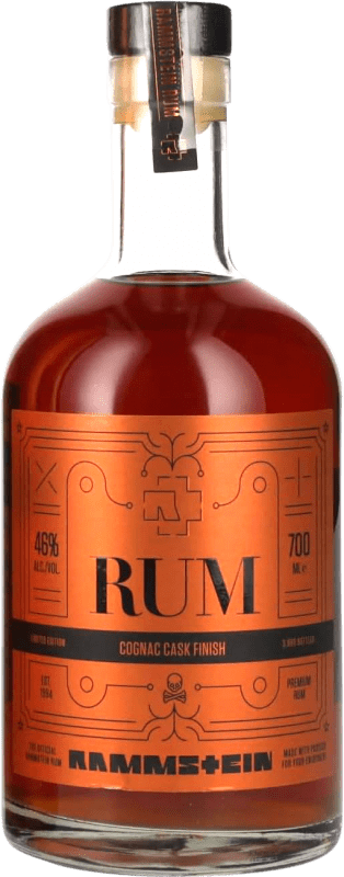 112,95 € Envoi gratuit | Rhum Rammstein Cognac Cask Finish Allemagne Bouteille 70 cl