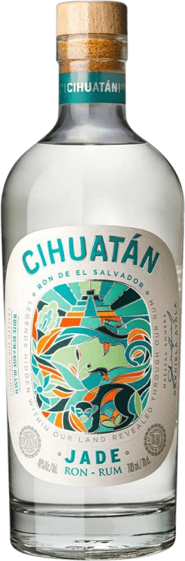 29,95 € Envío gratis | Ron Cihuatán Jade El Salvador 70 cl