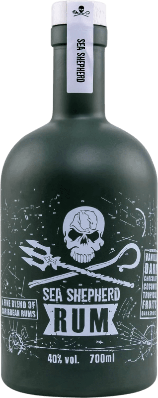 91,95 € Spedizione Gratuita | Rum Kirsch Sea Shepherd Regno Unito 70 cl