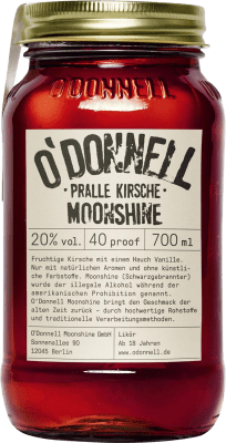 37,95 € Envío gratis | Licores O'Donnell Moonshine Pralle Kirsche Alemania Botella 70 cl