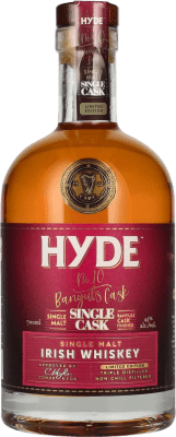 104,95 € 免费送货 | 威士忌单一麦芽威士忌 Hyde Nº 10 Banyuls Single Cask Limited Edition 爱尔兰 瓶子 70 cl