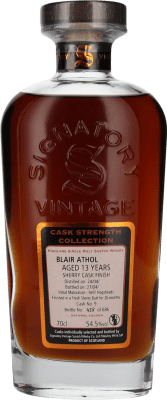 威士忌单一麦芽威士忌 Signatory Vintage Cask Strength Collection at Blair Athol 13 岁 70 cl