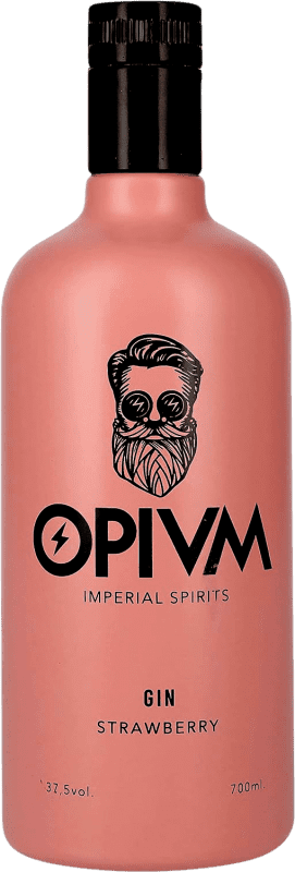 49,95 € 免费送货 | 金酒 Opivm Strawberry 葡萄牙 瓶子 70 cl