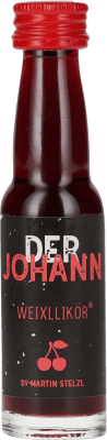 62,95 € Envoi gratuit | Boîte de 30 unités Liqueurs Der Johann Weichselsaftlikör Autriche Bouteille Miniature 2 cl