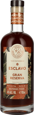 47,95 € Envío gratis | Ron Esclavo Sauternes Finish Gran Reserva República Dominicana Botella 70 cl