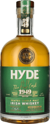 74,95 € Бесплатная доставка | Виски из одного солода Hyde Nº 11 The Peat Cask 1949 Commemorative Edition Ирландия бутылка 70 cl