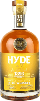 72,95 € 免费送货 | 威士忌单一麦芽威士忌 Hyde Nº 12 Single Pot Still Cask 1893 Commemorative Edition 爱尔兰 瓶子 70 cl