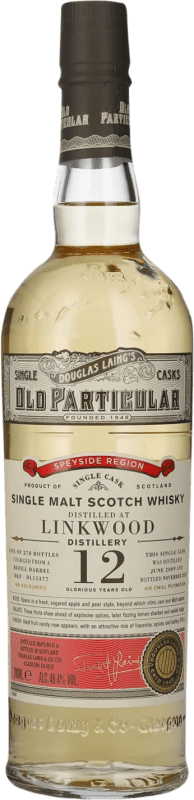 125,95 € Бесплатная доставка | Виски из одного солода Douglas Laing's Old Particular at Linkwood Single Casks Объединенное Королевство 12 Лет бутылка 70 cl