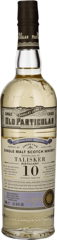 197,95 € Kostenloser Versand | Whiskey Single Malt Douglas Laing's Old Particular at Talisker Single Casks Großbritannien 10 Jahre Flasche 70 cl