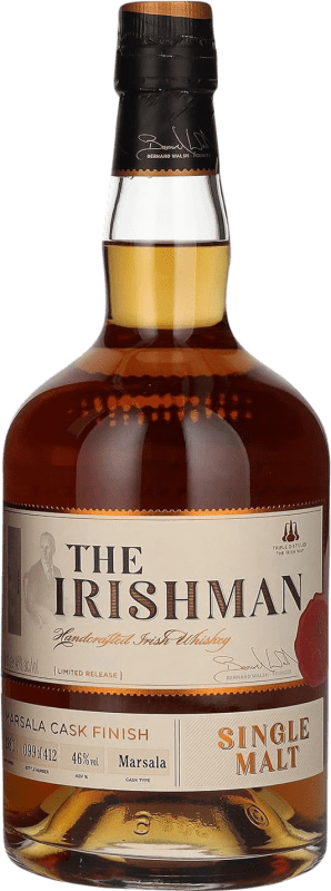 62,95 € Envío gratis | Whisky Single Malt The Irishman Marsala Cask Finish Irlanda Botella 70 cl