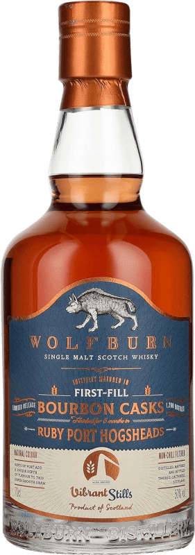127,95 € Envoi gratuit | Whisky Single Malt Wolfburn Vibrant Stills Royaume-Uni 70 cl