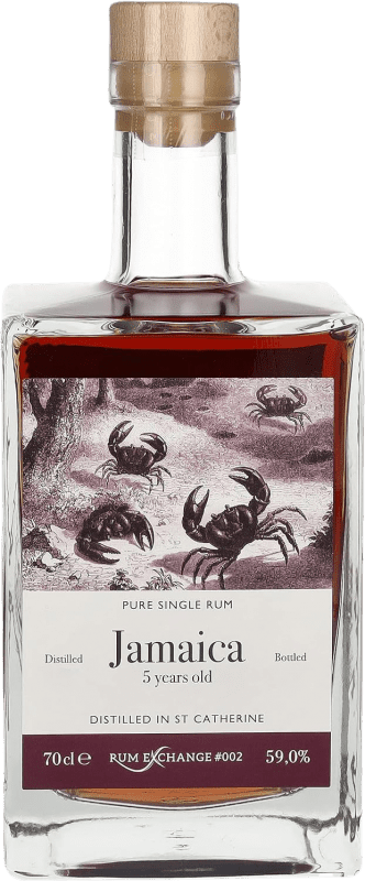 121,95 € Envio grátis | Rum Exchange Jamaica Worthy Park Single Nº 002 Pure — Puro Jamaica 5 Anos 70 cl