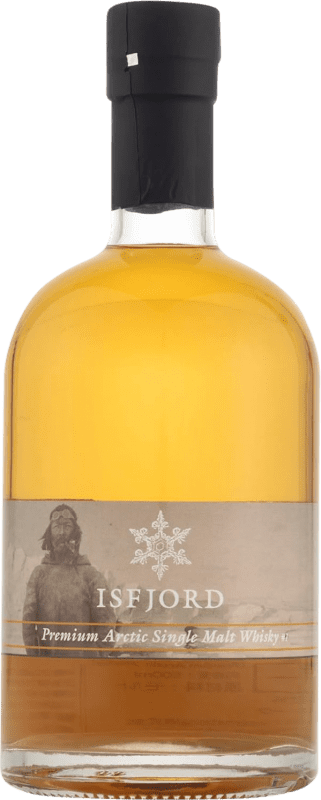 113,95 € Kostenloser Versand | Single Malt Whisky Isfjord Artic Arctic Premium Dänemark Medium-Flasche 50 cl