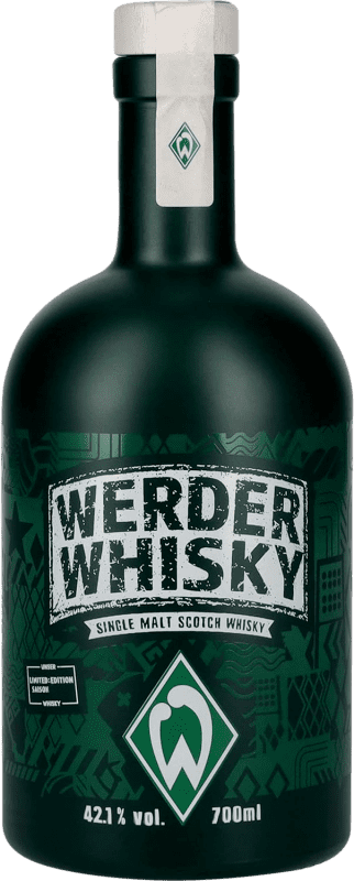 76,95 € Kostenloser Versand | Whiskey Single Malt Kirsch Werder Limited Edition Deutschland Flasche 70 cl