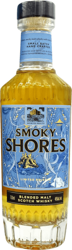 87,95 € Бесплатная доставка | Виски смешанные Wemyss Smoky Shores Объединенное Королевство бутылка 70 cl