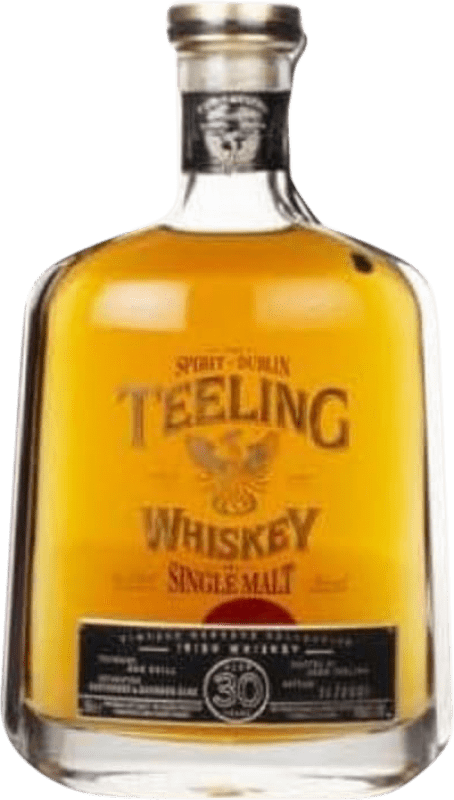 1 516,95 € Envoi gratuit | Single Malt Whisky Teeling Sauternes & Bourbon Cask Irlande 30 Ans Bouteille 70 cl