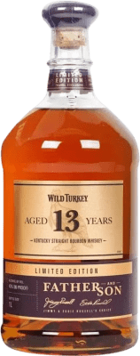 348,95 € Бесплатная доставка | Виски Бурбон Wild Turkey Kentucky Straight Father and Son Limited Edition Кентукки Соединенные Штаты 13 Лет бутылка 1 L