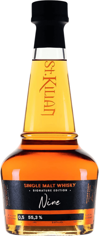 104,95 € Envio grátis | Whisky Single Malt St. Kilian Nine Edição Limitada, Signature Alemanha Garrafa Medium 50 cl