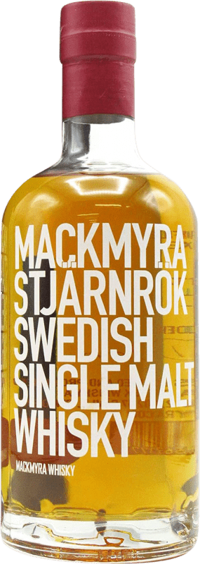 106,95 € 送料無料 | ウイスキーシングルモルト Mackmyra Stjärnrök スウェーデン ボトル 70 cl