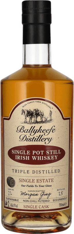 109,95 € Envío gratis | Whisky Single Malt Ballykeefe Single Pot Still Cask Strength Irlanda Botella 70 cl