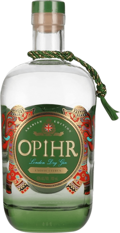 47,95 € Envío gratis | Ginebra Gin G&J Greenalls Opihr Arabian Edición Limitada Reino Unido Botella 70 cl
