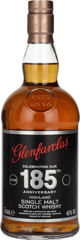 279,95 € Бесплатная доставка | Виски из одного солода Glenfarclas 185 Anniversary горная местность Объединенное Королевство бутылка 70 cl