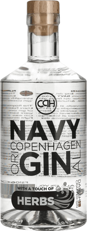 29,95 € Free Shipping | Genever Gin Frost Navy Strength Denmark 70 cl Herbs