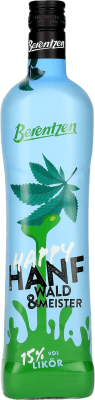 22,95 € Envio grátis | Licores Berentzen Happy Hanf Wald & Meister Alemanha 70 cl