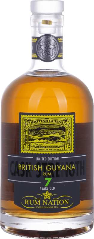 84,95 € Free Shipping | Rum Rum Nation British Guyana Limited Edition Reunion 7 Years 70 cl