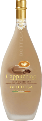 15,95 € Envío gratis | Crema de Licor Bottega Cappuccino Italia Botella Medium 50 cl