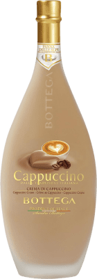 15,95 € Envio grátis | Creme de Licor Bottega Cappuccino Itália Garrafa Medium 50 cl