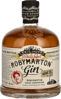 77,95 € Envío gratis | Ginebra Roby Marton Exclusive White Label Italia Botella 70 cl