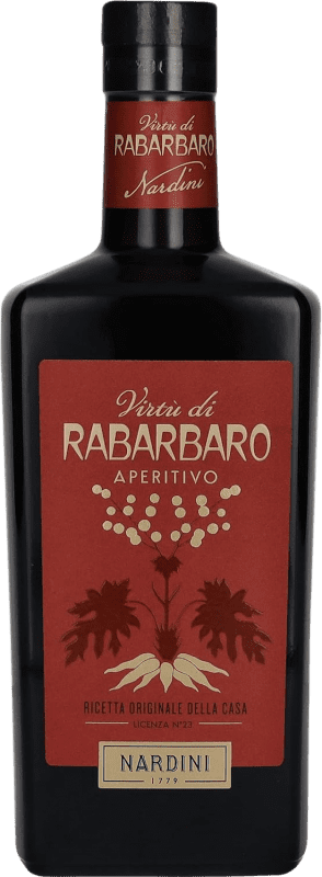 43,95 € Envío gratis | Licores Bortolo Nardini Rabarbaro Aperitivo Italia Botella 70 cl